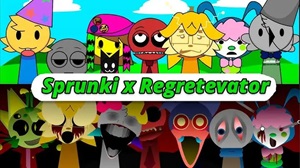 Sprunki x Regretevator